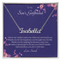 To My Son's Girlfriend Name Necklace *sgn82