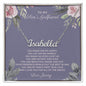 To My Son's Girlfriend Name Necklace *sgn81