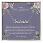 To My Son's Girlfriend Name Necklace *sgn80