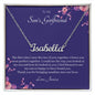 To My Son's Girlfriend Name Necklace *sgn86