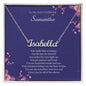 To My Son's Girlfriend Name Necklace *sgn87