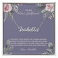 To My Son's Girlfriend Name Necklace *sgn79