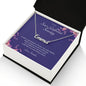 CUSTOM - To My Son's Girlfriend Initial Necklace Love Sandra1