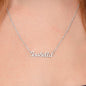 To My Son's Girlfriend Name Necklace *sgn83