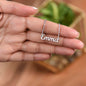 To My Son's Girlfriend Name Necklace *sgn74