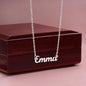 CUSTOM - To My Son's Girlfriend Initial Necklace Love Sandra2