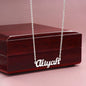 To My Son's Girlfriend Name Necklace *sgn74