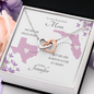 To My Beautiful Mom Long Distance Love Knot *mld11