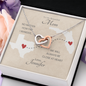To My Beautiful Mom Long Distance Love Knot *mld18