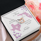 To My Beautiful Mom Long Distance Love Knot *mld11