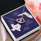 To My Beautiful Mom Long Distance Love Knot *mld20