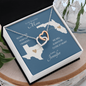 To My Beautiful Mom Long Distance Love Knot *mld19