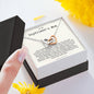 To My Boyfriend's Mom Necklace *bg37
