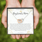 To My Badass Boyfriend's Mom Necklace *bf55