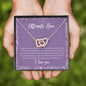 To My Ultimate Hero Mom Necklace