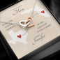 To My Beautiful Mom Long Distance Love Knot *mld18