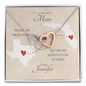 To My Beautiful Mom Long Distance Love Knot *mld13