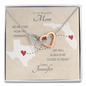 To My Beautiful Mom Long Distance Love Knot *mld18