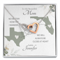 To My Beautiful Mom Long Distance Love Knot *mld17