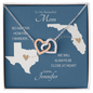 To My Beautiful Mom Long Distance Love Knot *mld19