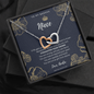 To My Badass Niece Love Auntie Interlocking Bracelet