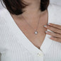 BESTSELLER - To My Boyfriend's Mom Rose Petal Love Knot Necklace
