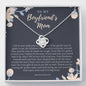 To My Boyfriend's Mom Necklace *bf79