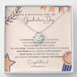 To a Beautiful Girl on Graduation Day Necklace *gd35