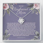 To My Boyfriend's Mom Necklace *bf38
