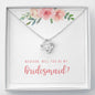 Will You Be My Maid Of Honor Necklace Gift