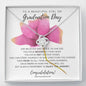To a Beautiful Girl on Graduation Day Necklace *gd7l