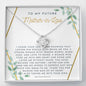 To My Future Mother-in-Law Necklace *MIL36