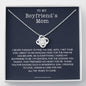 To My Boyfriend's Mom Necklace *bg49