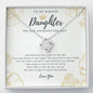 To My Badass Daughter On Her Graduation Day Necklace