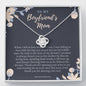To My Boyfriend's Mom Necklace *bf74