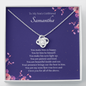 To My Son's Girlfriend Necklace *gf44