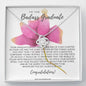 To the Badass Graduate Necklace *gd1l