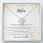 To My Badass Mom Necklace