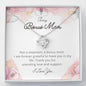 To My Bonus Mom Stepmom Necklace