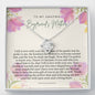 To My Boyfriend's Mom Necklace *bg22