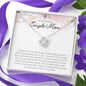 To An Amazing Single Mom Necklace