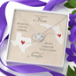 To My Beautiful Mom Long Distance Love Knot *mld8