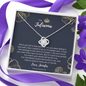 To My Son's Girlfriend Necklace *gf30