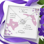 To My Beautiful Mom Long Distance Love Knot *mld6