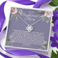 To My Boyfriend's Mom Necklace *bf43