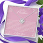 To My Amazing Mother Necklace