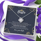 To My Badass Bestie Necklace