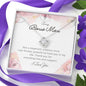 To My Bonus Mom Stepmom Necklace