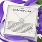 To My Boyfriend's Mom Necklace *bg41