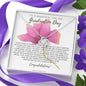To a Beautiful Girl on Graduation Day Necklace *gd3l